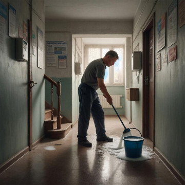 🪣 Что такое влажное подметание и мытьё?